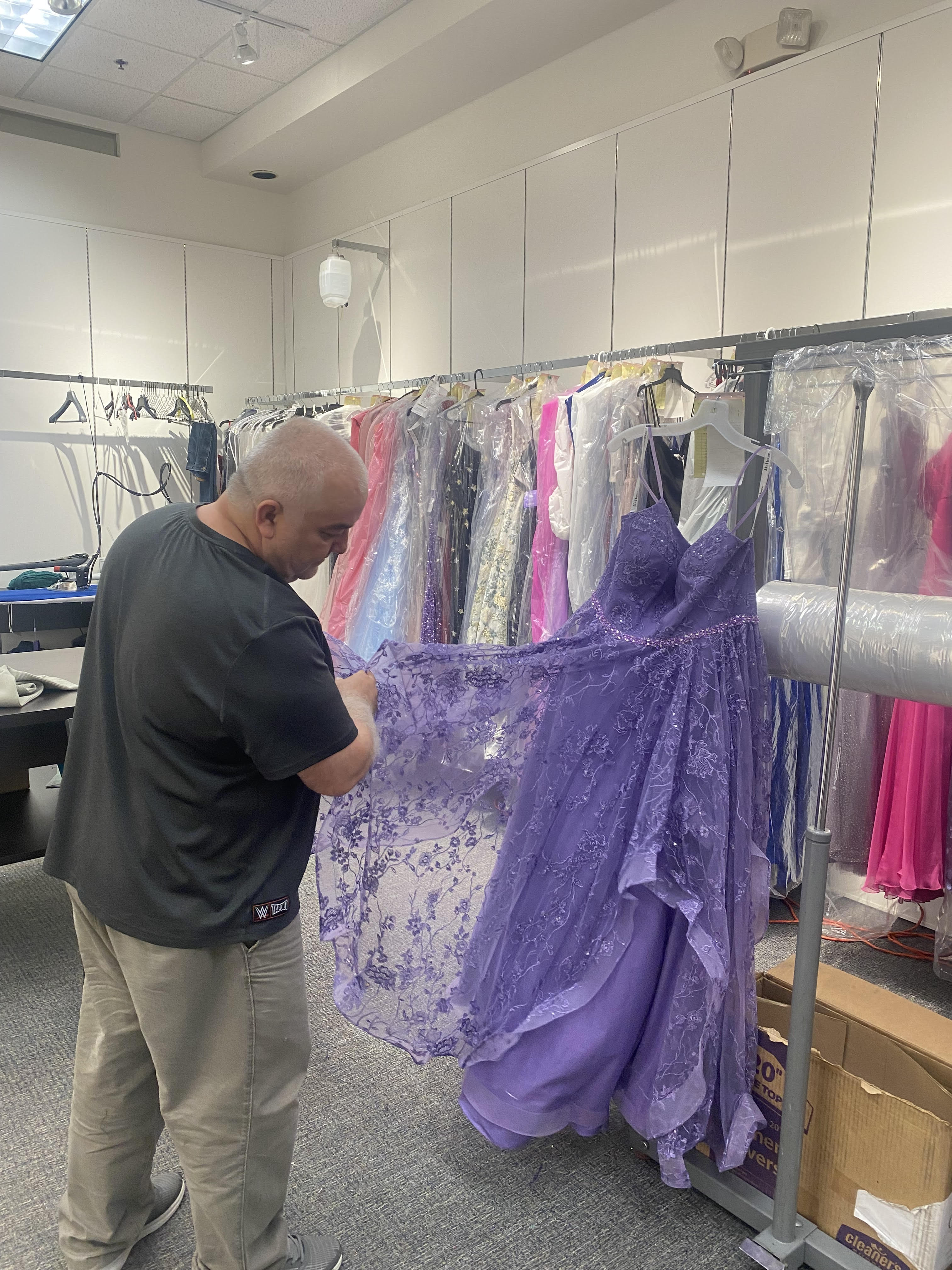 Custom prom and formal dress alterations